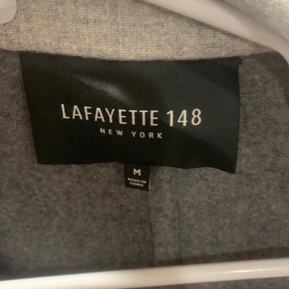 Lafayette 148 women’s overcoat medium - Picture 4 of 4